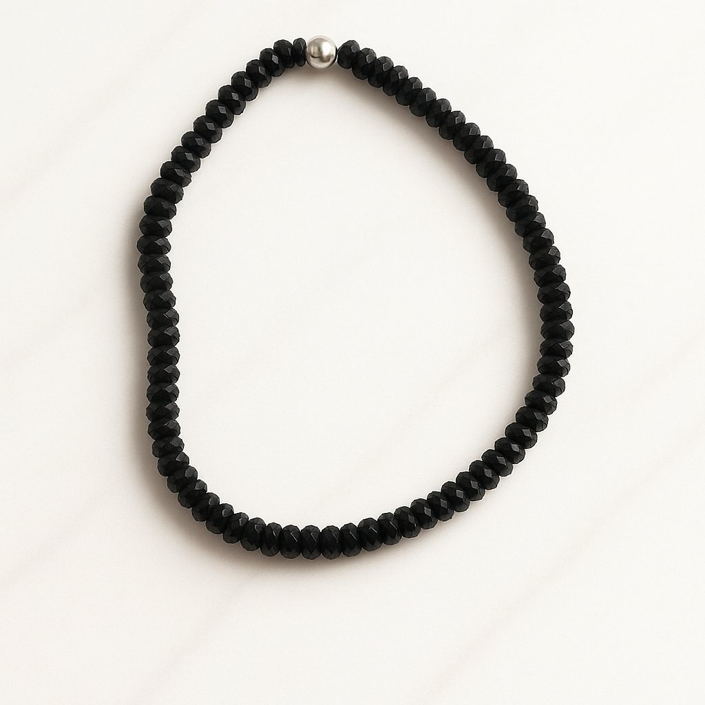 Collana di perline intrecciate