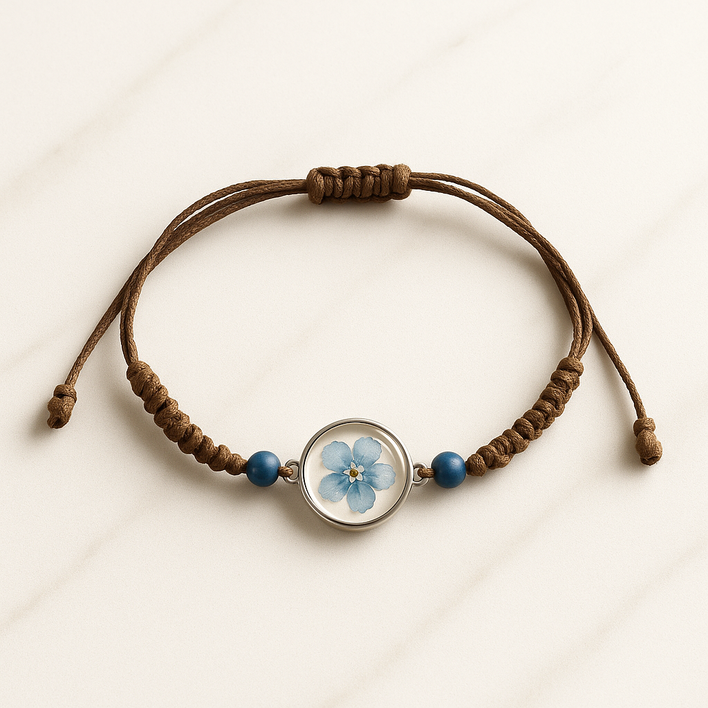 Bracciale macramé regolabile