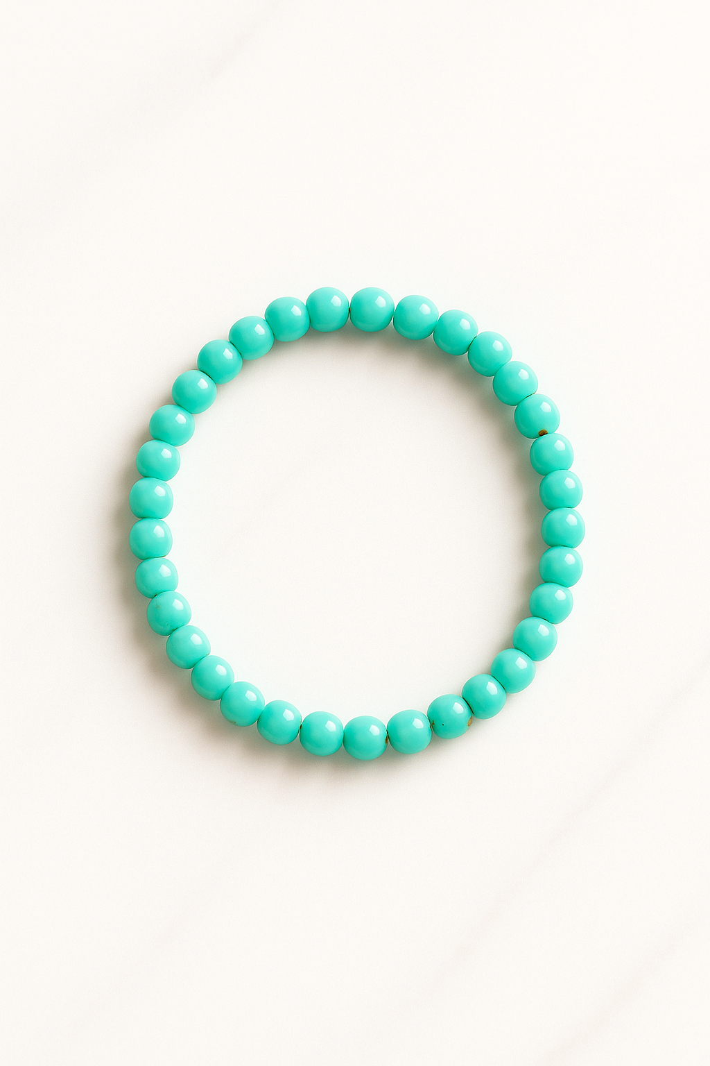 Bracciale con perline di turchese