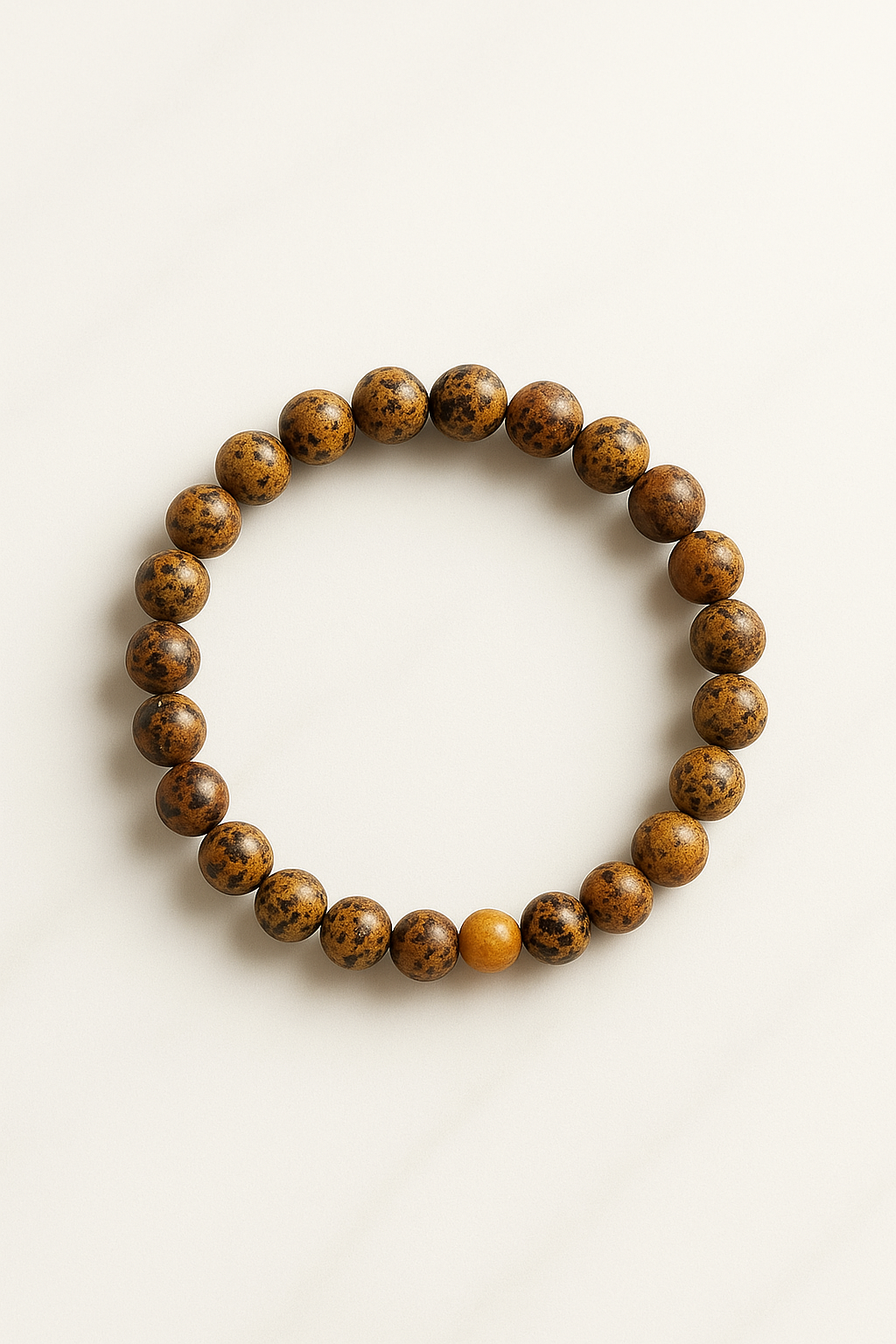 Bracciale in diaspro dalmata